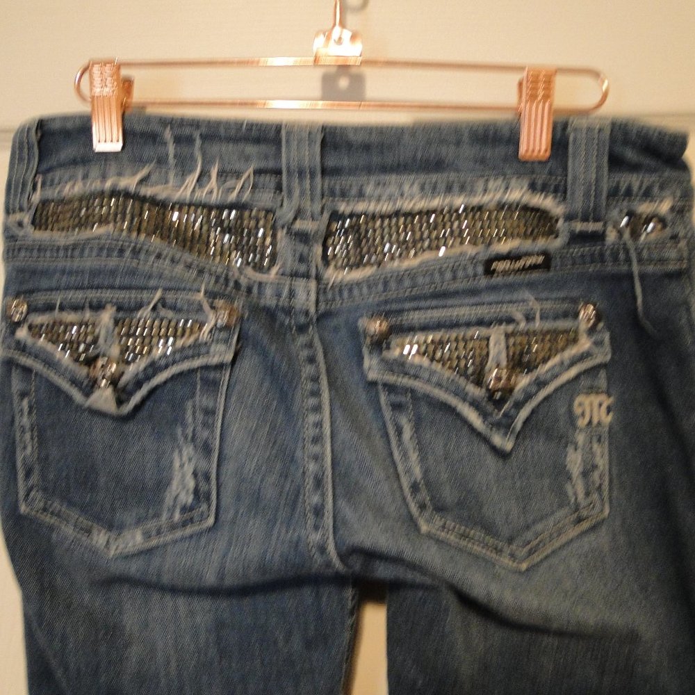 Miss Me Women's Jeans size 29 with Rhinestones